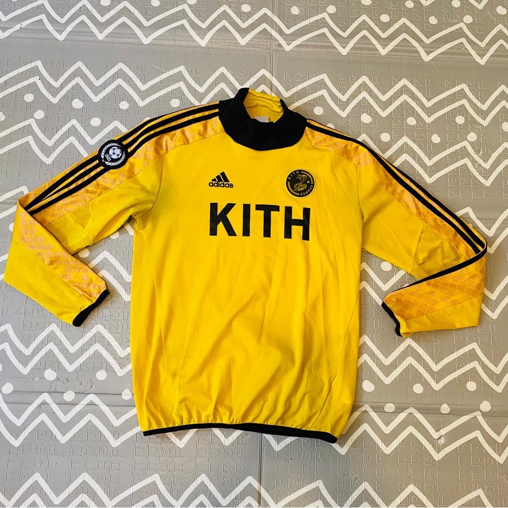 Adidas kith cobras soccer running training jersey shirt S